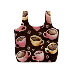 Coffee House Barista  Full Print Recycle Bags (s)  by BubbSnugg