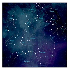 Constellations Large Satin Scarf (square) by DanaeStudio