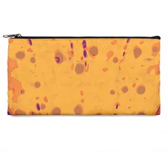 Orange Decor Pencil Cases by Valentinaart