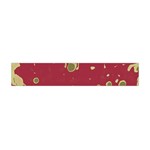 Elegant art Flano Scarf (Mini) Back