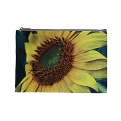 Sunflower Photography  Cosmetic Bag (large) 