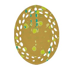 Digital art Ornament (Oval Filigree) 