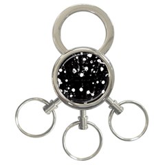 Black Dream  3-ring Key Chains