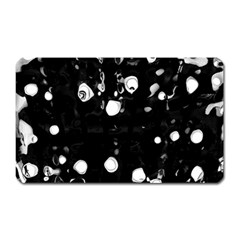 Black Dream  Magnet (rectangular) by Valentinaart