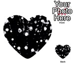 Black dream  Multi-purpose Cards (Heart)  Back 26