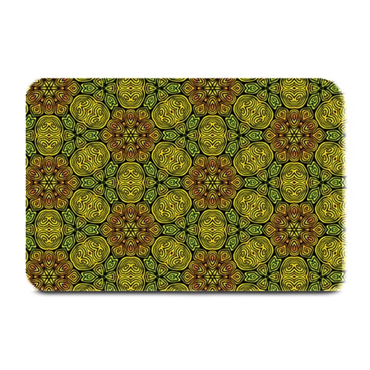 Camo Abstract Shell Pattern Plate Mats