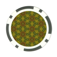 Camo Abstract Shell Pattern Poker Chip Card Guards