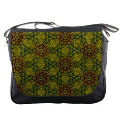 Camo Abstract Shell Pattern Messenger Bags by TanyaDraws