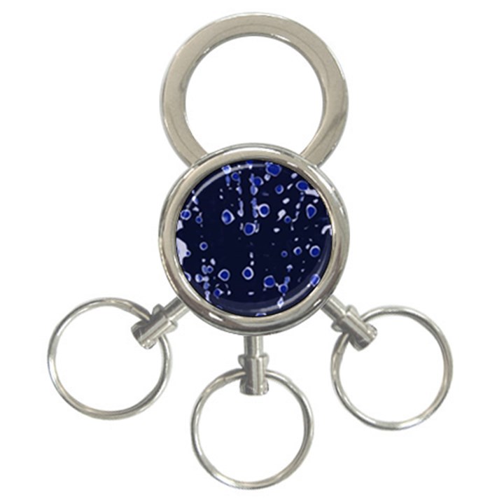 Blue dream 3-Ring Key Chains