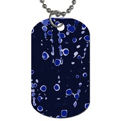 Blue Dream Dog Tag (one Side) by Valentinaart