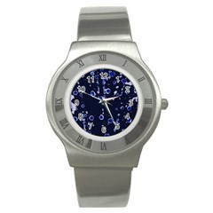 Blue Dream Stainless Steel Watch by Valentinaart