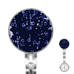 Blue Dream Stainless Steel Nurses Watch by Valentinaart