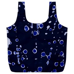 Blue Dream Full Print Recycle Bags (l)  by Valentinaart