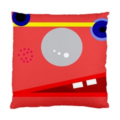 Cute Face Standard Cushion Case (one Side) by Valentinaart