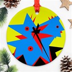 Clock Ornament (Round)  Front