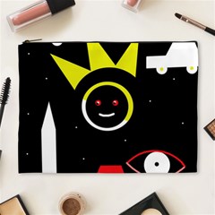 Stay Cool Cosmetic Bag (xl) by Valentinaart