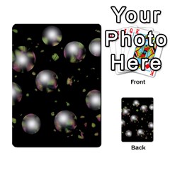 Silver Balls Multi-purpose Cards (rectangle)  by Valentinaart