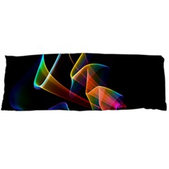 Crystal Rainbow, Abstract Winds Of Love  Body Pillow Case (dakimakura) by DianeClancy