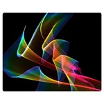 Crystal Rainbow, Abstract Winds Of Love  Double Sided Flano Blanket (Medium)  60 x50  Blanket Back