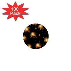 Golden balls 1  Mini Buttons (100 pack) 