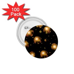 Golden balls 1.75  Buttons (100 pack) 