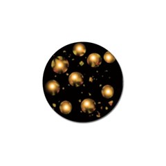 Golden balls Golf Ball Marker (10 pack)