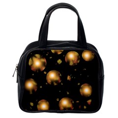 Golden balls Classic Handbags (One Side)