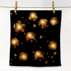 Golden balls Face Towel