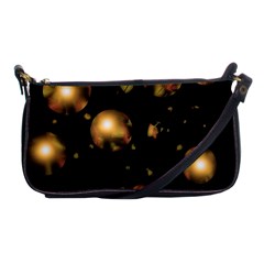 Golden balls Shoulder Clutch Bags