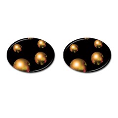 Golden Pearls Cufflinks (oval) by Valentinaart