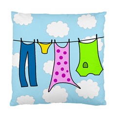 Laundry Standard Cushion Case (one Side) by Valentinaart