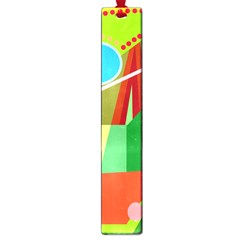 Colorful Abstraction Large Book Marks by Valentinaart