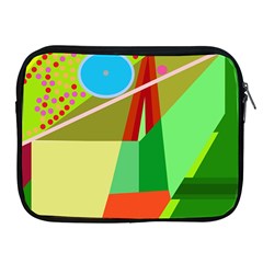 Colorful Abstraction Apple Ipad 2/3/4 Zipper Cases by Valentinaart