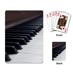 Piano Keys  Playing Card by PhotoThisxyz