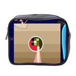 Decorative abstraction Mini Toiletries Bag 2-Side Front