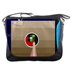 Decorative Abstraction Messenger Bags