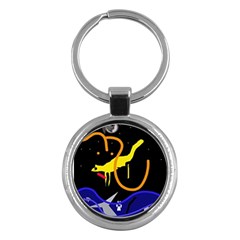 Crazy Dream Key Chains (round)  by Valentinaart