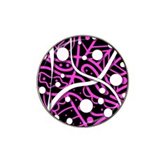 Purple Harmony Hat Clip Ball Marker (10 Pack) by Valentinaart