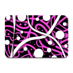 Purple Harmony Plate Mats by Valentinaart