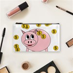 Piggy bank  Cosmetic Bag (Small)  Front