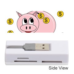 Piggy Bank  Memory Card Reader (stick)  by Valentinaart