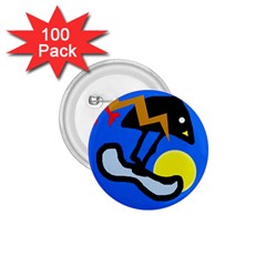 Little bird 1.75  Buttons (100 pack) 