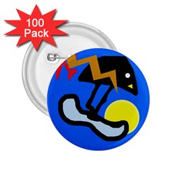 Little bird 2.25  Buttons (100 pack) 