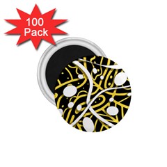 Yellow Movement 1 75  Magnets (100 Pack)  by Valentinaart