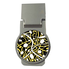 Yellow Movement Money Clips (round)  by Valentinaart