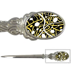 Yellow Movement Letter Openers by Valentinaart