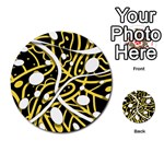 Yellow movement Multi-purpose Cards (Round)  Back 2