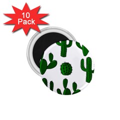 Cactuses Pattern 1 75  Magnets (10 Pack)  by Valentinaart