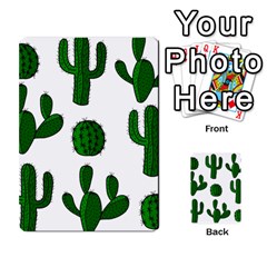 Cactuses Pattern Multi-purpose Cards (rectangle)  by Valentinaart