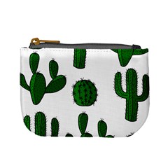 Cactuses Pattern Mini Coin Purses by Valentinaart